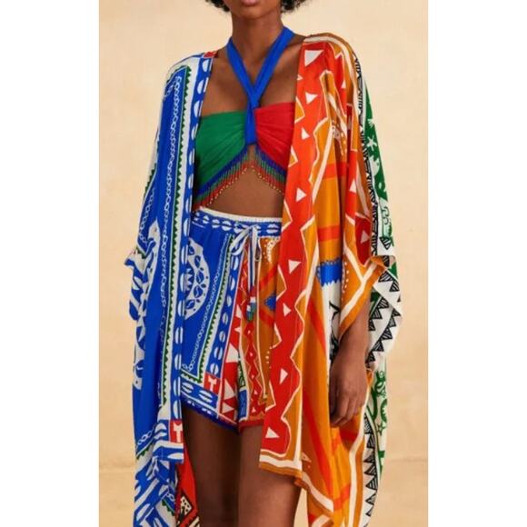 FARM Rio Other - Farm Rio x Alberto Pitta Kimono Sz. XL